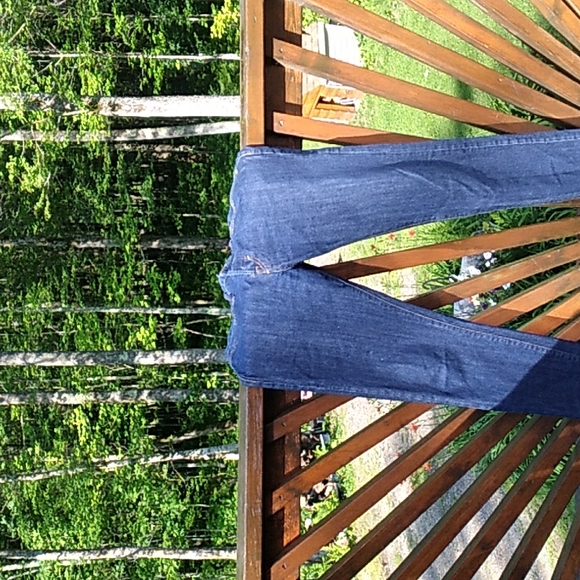 H&M Slim Straight Jeans Denim Blue  Sz 31  UniSex - Picture 3 of 16